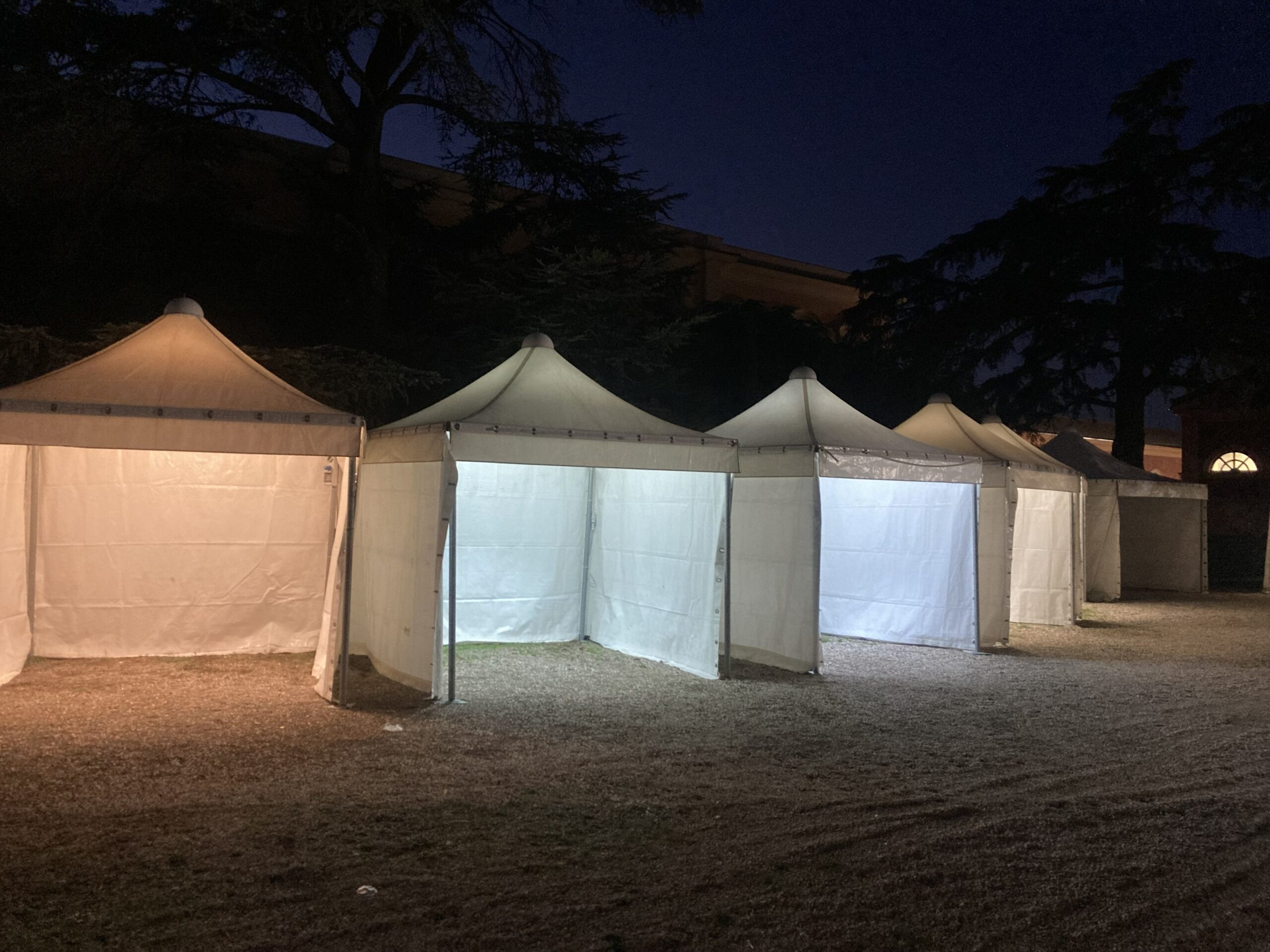 Gazebo per eventi e spazi coperti