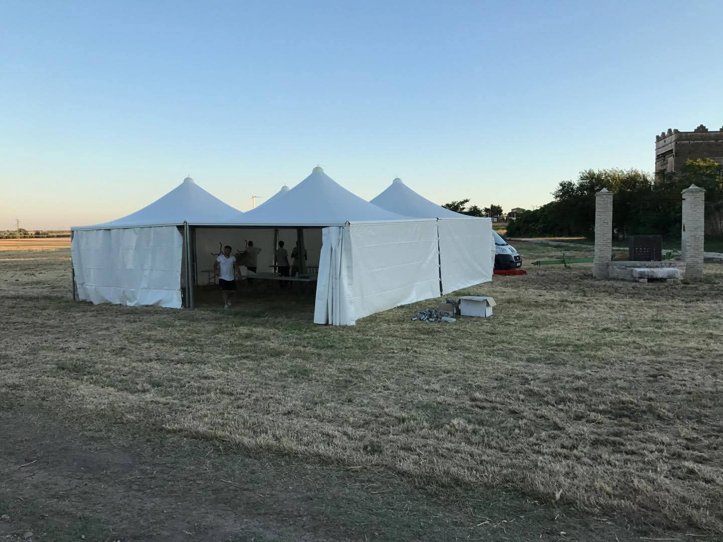 Strutture gazebo per eventi outdoor